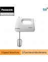Panasonic MK-GH3 Hand Mixer 5-Speed Selection MK-GH3WSK *Available for West Malaysia only Panasonic MK-GH3 Hand Mixer 5-Speed Selection MK-GH3WSK *Available for West Malaysia only